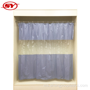 Tirai Shower Splicing Plain Transparent